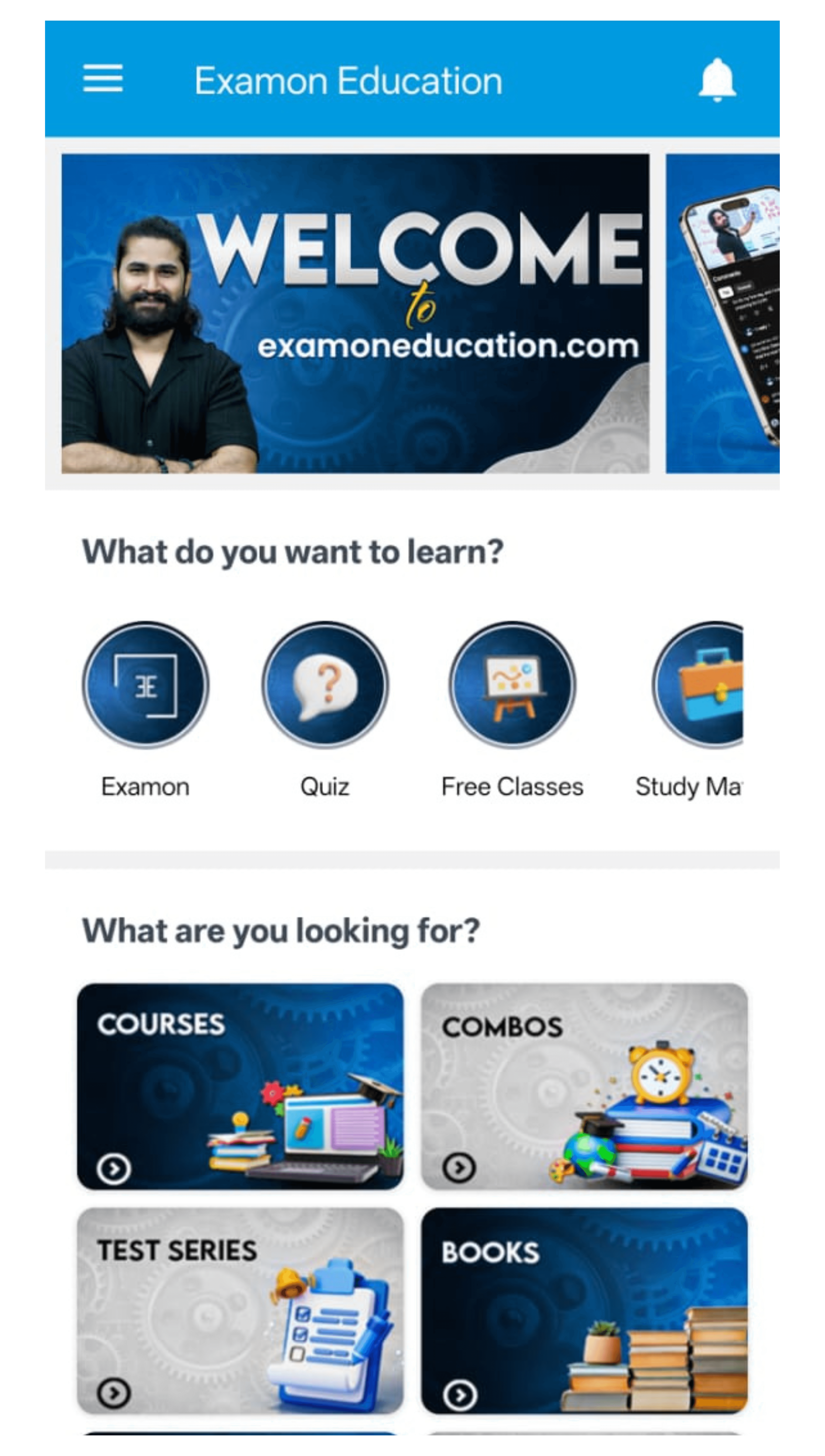 Examon App Screenshot